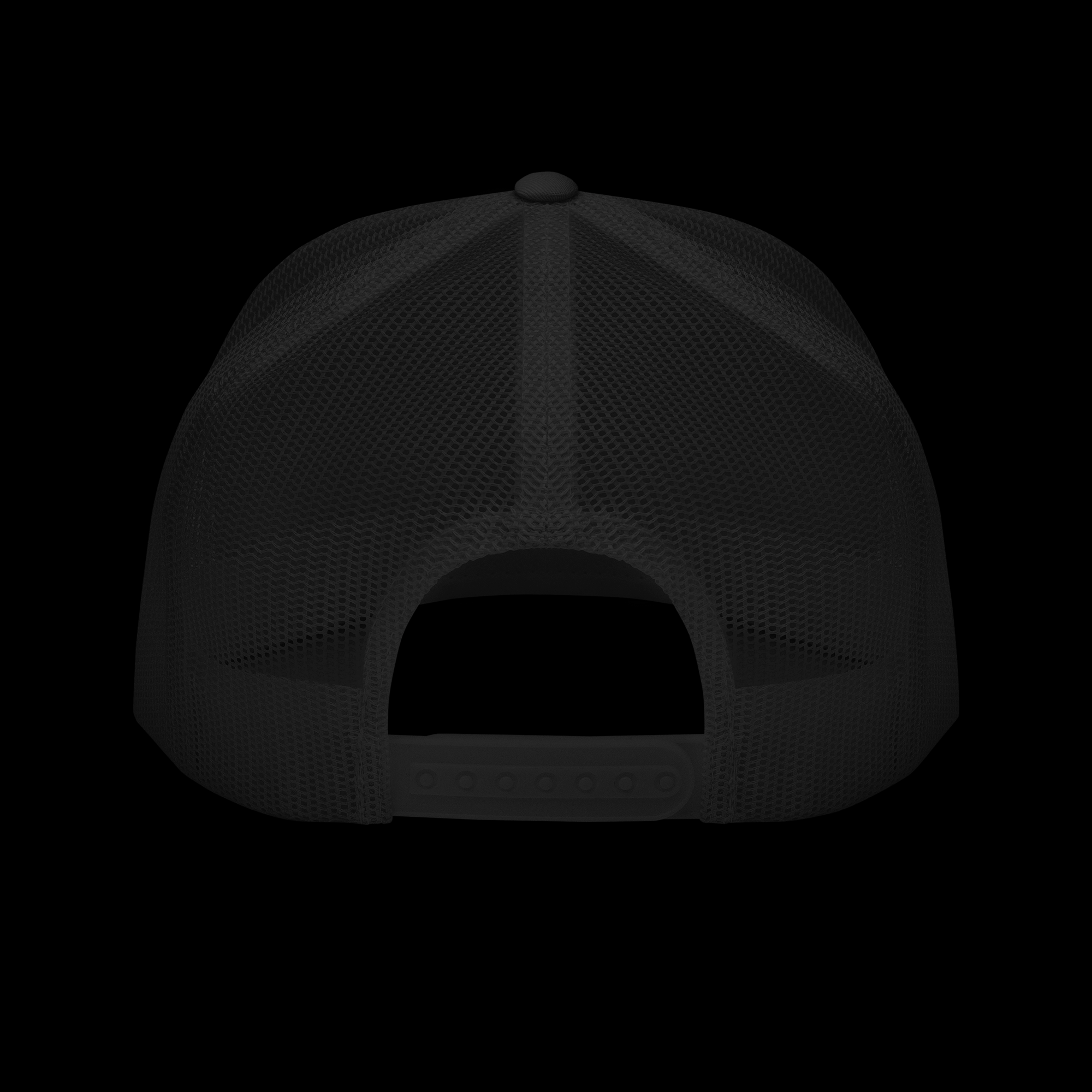 Dark & Darling Logo – Vintage Horror Trucker Hat | Black Snapback Cap