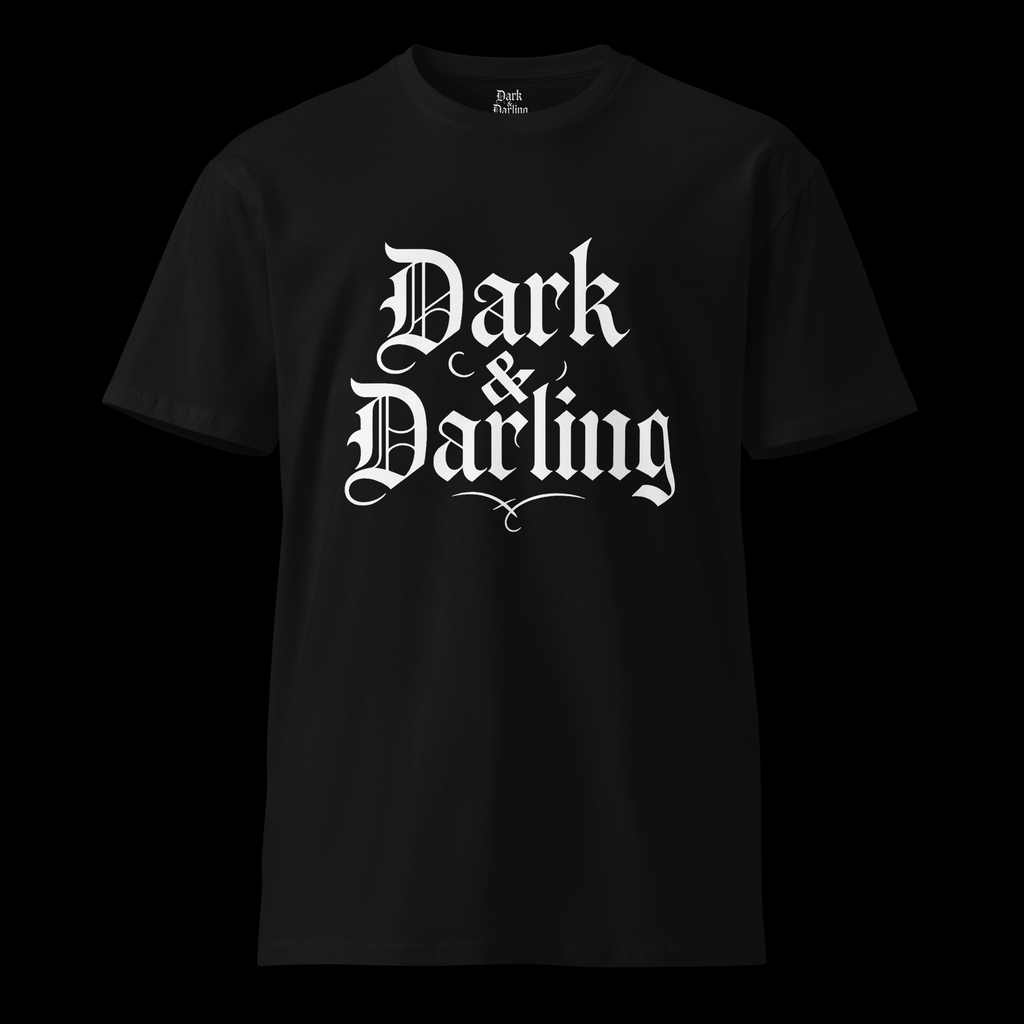 Dark & Darling Logo  – Vintage Horror T-Shirt | Unisex Black
