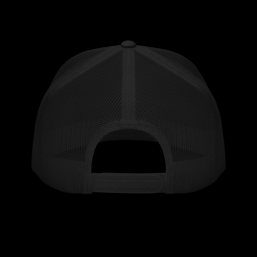 Wolfman – Vintage Horror Trucker Hat | Black Snapback Cap