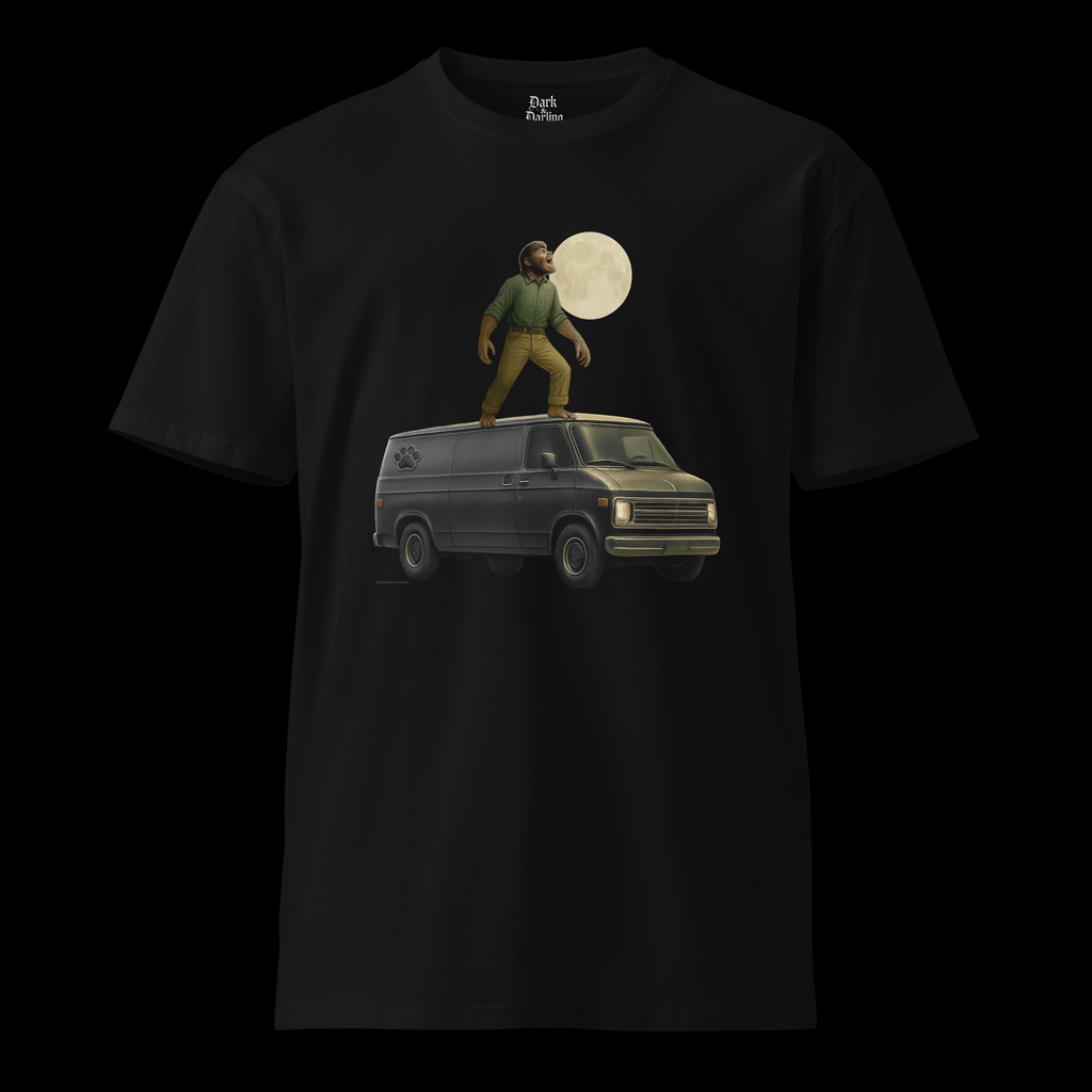 Wolfman – Vintage Horror T-Shirt | Unisex Black